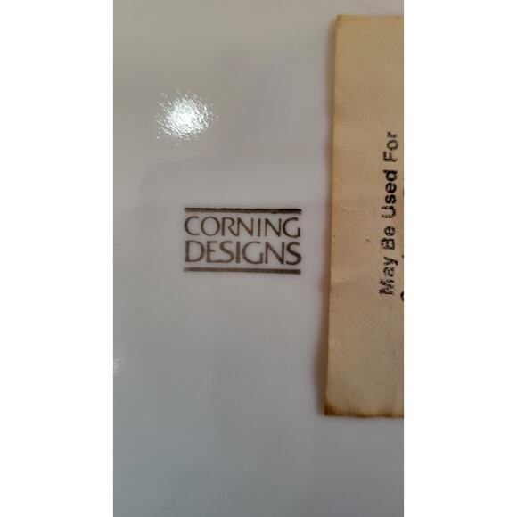 Vintage Corelle Christmas Greeting Plate Holiday Collectible Winter Scene - Picture 9 of 10